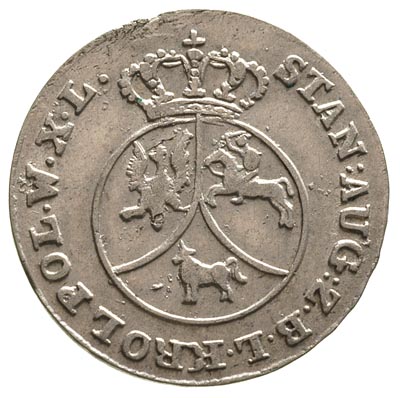 10 groszy miedzianych 1790, Warszawa, kropka po 
