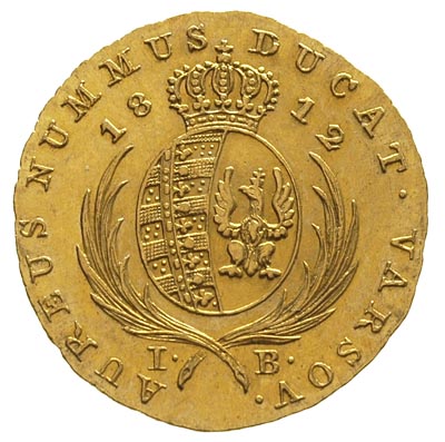 dukat 1812, Warszawa, Plage 117, Fr. 68, złoto 3