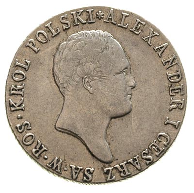 1 złoty 1818, Warszawa, Plage 62, Bitkin 842, ła