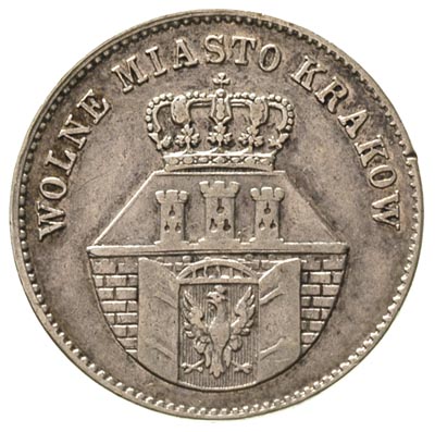 zestaw monet 1 złoty, 10 i 5 groszy, Wiedeń, Pla