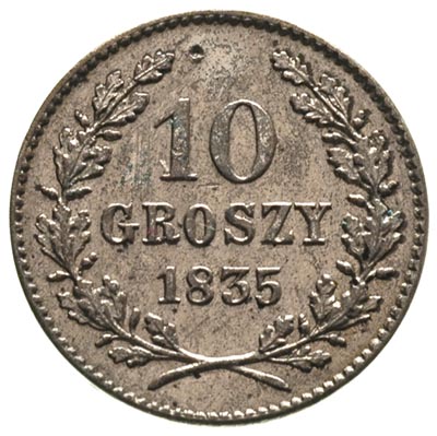 zestaw monet 1 złoty, 10 i 5 groszy, Wiedeń, Plage 294, 295 i 296, razem 3 sztuki