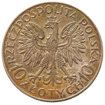 10 złotych 1933, Warszawa, Romuald Traugutt, Par