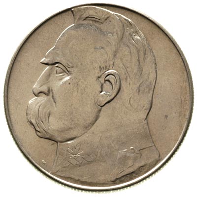 10 złotych 1938, Warszawa, Józef Piłsudski, Parc