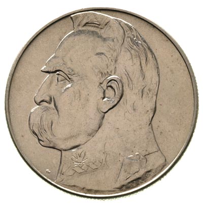 10 złotych 1938, Warszawa, Józef Piłsudski, Parchimowicz 124 e, ładne
