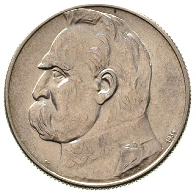 5 złotych 1934, Warszawa, Józef Piłsudski - Orzeł Strzelecki, Parchimowicz 117