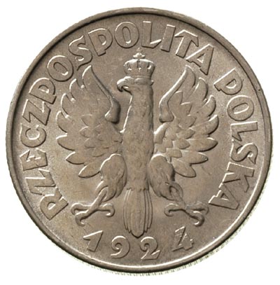 2 złote 1924, Filadelfia, \odwrotka, Parchimowicz 109 c