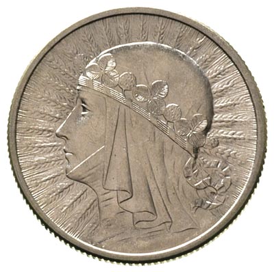 2 złote 1933, Warszawa, Głowa Kobiety, Parchimowicz 110 b, wyśmienity egzemplarz
