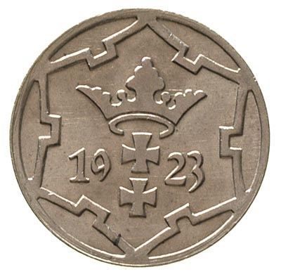 5 fenigów 1923, Berlin, Parchimowicz 55 a, piękn