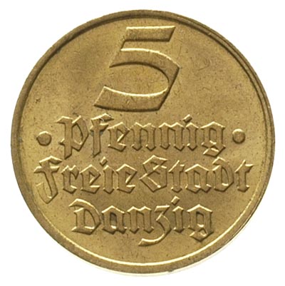 5 fenigów, 1932, Berlin, Flądra, Parchimowicz 56