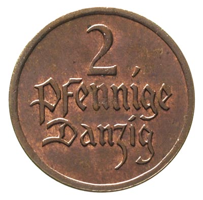 2 fenigi 1923, Berlin, Parchimowicz 54 a, patyna
