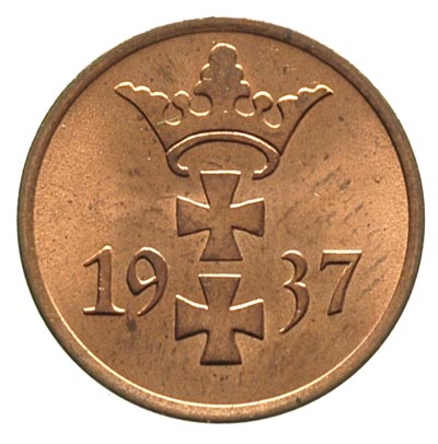 1 fenig 1937, Berlin, Parchimowicz 53 e, wyśmien