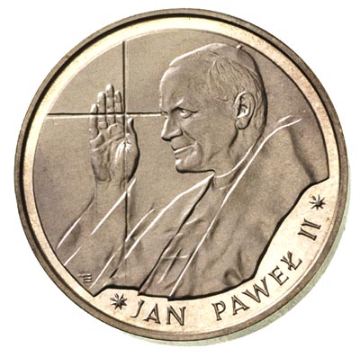 10.000 złotych 1988, Warszawa, Jan Paweł II, Parchimowicz 367, wybito 5.000 sztuk, srebro 31.30 g, stempel lustrzany