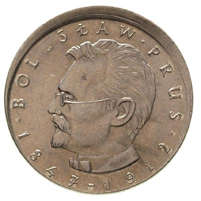 10 złotych 1977, Warszawa, Bolesław Prus, 7.73 g