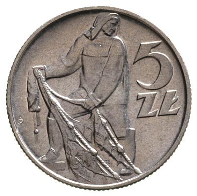 5 złotych 1971, Warszawa, Parchimowicz 220 d, rz