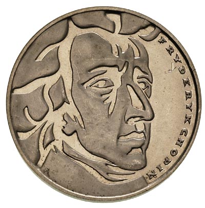 50 złotych 1972, Fryderyk Chopin, odmiana bez na