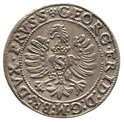 grosz 1596, Królewiec, Bahr 1308, Neumann 58, rzadki