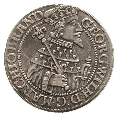 ort 1625, Królewiec, znak mincerza pod tarczą he