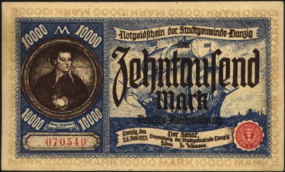 10.000 marek 26.06.1923, Miłczak G8