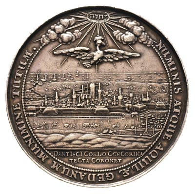 medal autorstwa J.Höhna wybity z okazji przybyci