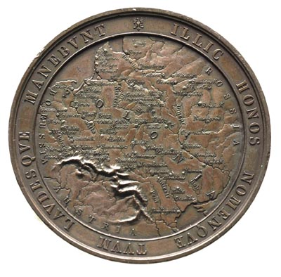 Dudley Stuart - medal autorstwa A. Bovy’ego, wyb