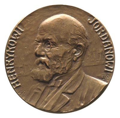 medal na uczczenie zasług Henryka Jordana, 1910 