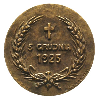 medal pośmiertny - Władysław Reymont, Aw: Popier