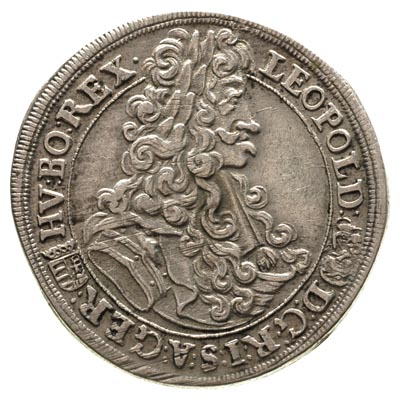 Leopold I 1657-1705, półtalar, 1703 / KB, Krzemn