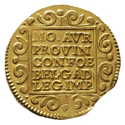Utrecht, dwudukat 1654, złoto 6.94 g, Fr. 282, D