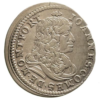 Jan VIII 1662-1686, 15 krajcarów 1676, ładny egz