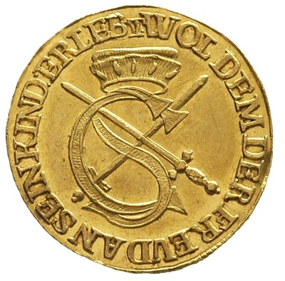 Zofia 1582-1622, dukat 1616, złoto 3.46 g, Fr. 2