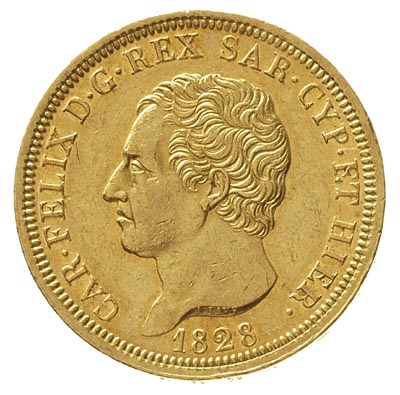 Królestwo Sardynii, Karol Filip 1821-1831, 80 li