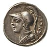 P. Servilius M. f. Rullus 100 pne, denar, Aw: Popiersie Minerwy w hełmie korynckim w lewo, po praw..