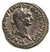 Domicjan 81-96, denar, Aw: Popiersie cesarza w prawo, Rw: Koza stojąca w lewo, wokoło wieniec laur..