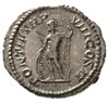 Karakalla 198-217, denar, Aw: Popiersie cesarza w prawo, Rw: Mars stojący w lewo, wsparty na tarcz..