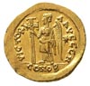 Marcjan 450-457, solidus, Konstantynopol, oficyna H, Aw: Popiersie w hełmie i z włócznią na wprost..