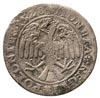 trojak 1528, Kraków, głowa orła w lewo, H-Cz. 285 R3, T. 50, wada blachy, bardzo rzadki typ monety..