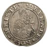grosz oblężniczy 1577, Gdańsk, moneta bez kawki - wybita pod zarządem mennicy K. Goebla, na awersi..