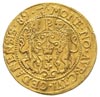 dukat 1589, Gdańsk, H-Cz. 811 R4, Kaleniecki ss 141-142, T. 75, Fr. 10, złoto 3.48 g, lekko uszkod..