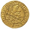 dukat 1612, Gdańsk, H-Cz. 1290, Kaleniecki ss 180-181, T. 16, Fr. 10, złoto 3.47 g, lekko gięty, a..