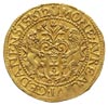 dukat 1612, Gdańsk, H-Cz. 1290, Kaleniecki ss 180-181, T. 16, Fr. 10, złoto 3.47 g, lekko gięty, a..