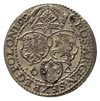 szóstak 1599, Malbork, mała głowa, na rewersie w