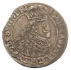 ort 1658, Poznań, moneta z końca blachy, na rewersie dość ładne lustro mennicze