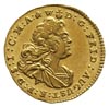 1/4 dukata 1736, Drezno, Fr. 2852, złoto 0.87 g, piękny egzemplarz