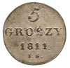 5 groszy 1811, Warszawa, litery I B, Plage 96, p