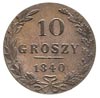 10 groszy 1840, Warszawa, Plage 106. Bitkin 1182
