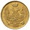 3 ruble = 20 złotych 1838, Petersburg, Plage 307, Bitkin 1079 R, Fr. 111, złoto 3.93 g, minimalne ..