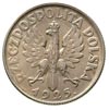 1 złoty 1925, Londyn, Parchimowicz 107 b, wyśmie