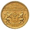 25 guldenów 1930, Berlin, Posąg Neptuna, Parchimowicz 71, złoto 7.98 g, piękny egzemplarz
