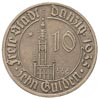 10 guldenów 1935, Berlin, Ratusz Gdański, Parchimowicz 69, rzadkie