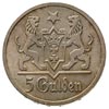 5 guldenów 1927, Berlin, Kościół Marii Panny, Parchimowicz 65 b, rzadszy rocznik, piękny egzemplar..
